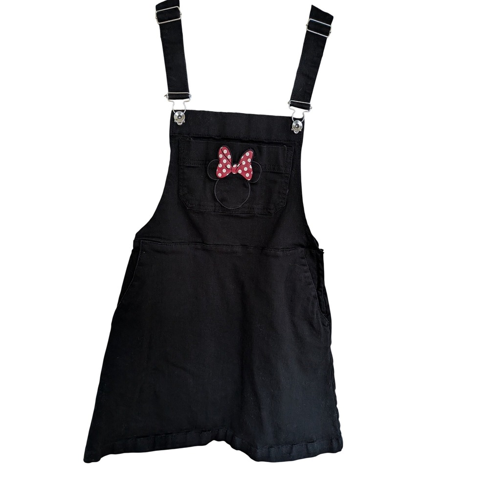 Disney Minnie Mouse Overall Dress XS  Retro Aesthetic Hot Topic Cute Cartoon